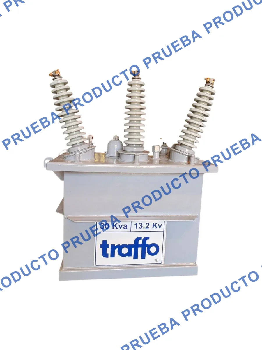 Transformador monofásico 30 kVA (producto de prueba)