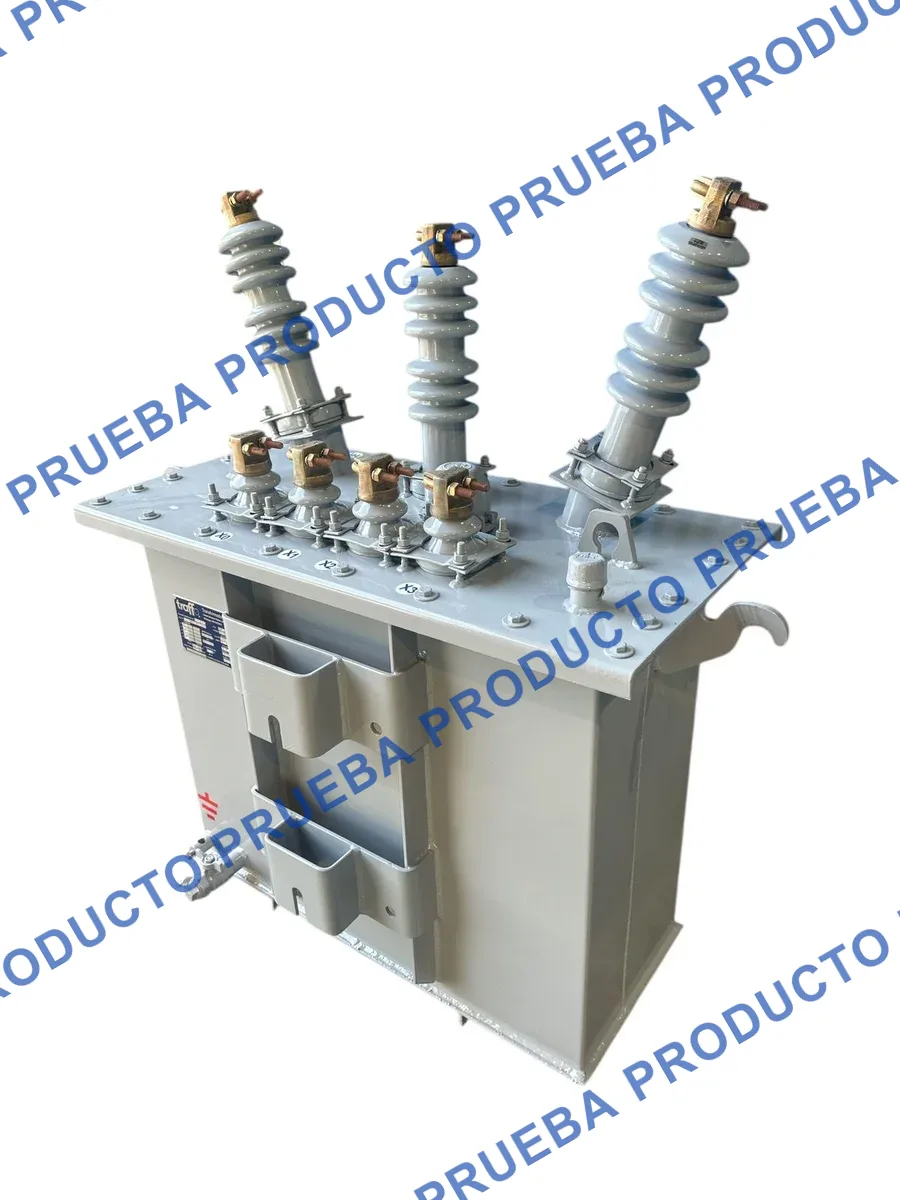 Transformador trifásico 15 kVA (producto de prueba)
